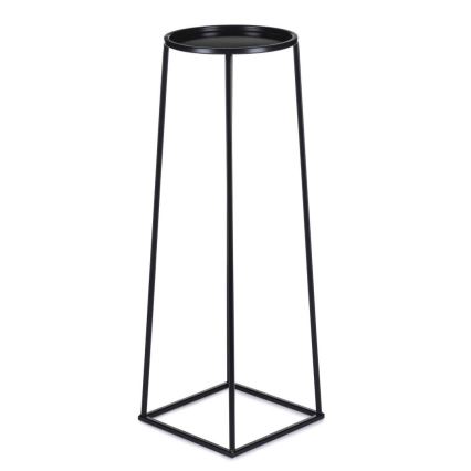 Suport pentru flori LOFT 70x24 cm negru