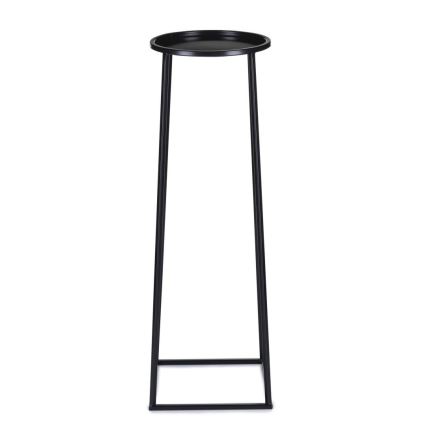 Suport pentru flori LOFT 70x24 cm negru