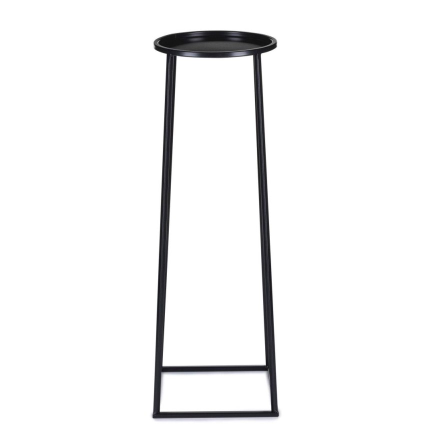 Suport pentru flori LOFT 70x24 cm negru