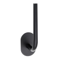 Suport pentru hârtie 4,5 x 18 cm, inox, negru