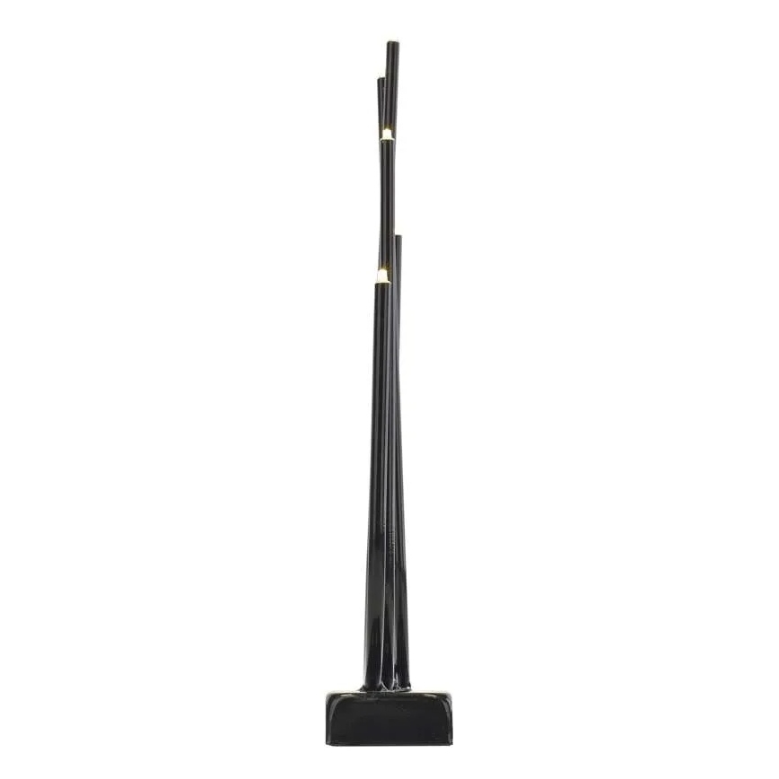 Suport pentru lumânare LED de Crăciun 6xLED/2xAA negru