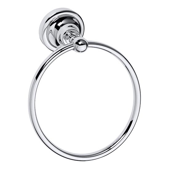 Suport pentru prosoape 16 x 19 cm, argintiu