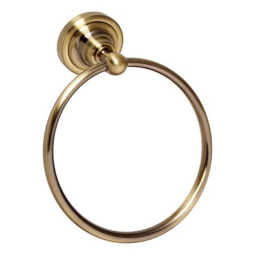 Suport pentru prosoape 16 x 19 cm, finisaj bronz