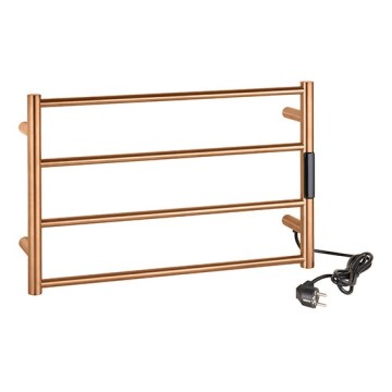 Suport pentru prosoape 56 x 37 cm, oțel inoxidabil/finisaj cupru