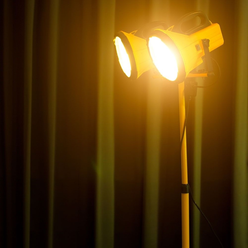 Suport pentru reflectoare 180 cm galben