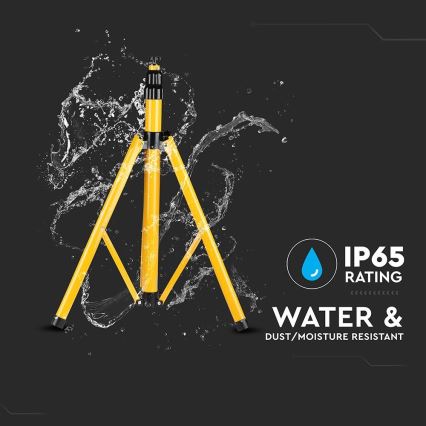 Suport pentru reflectoare 180 cm galben