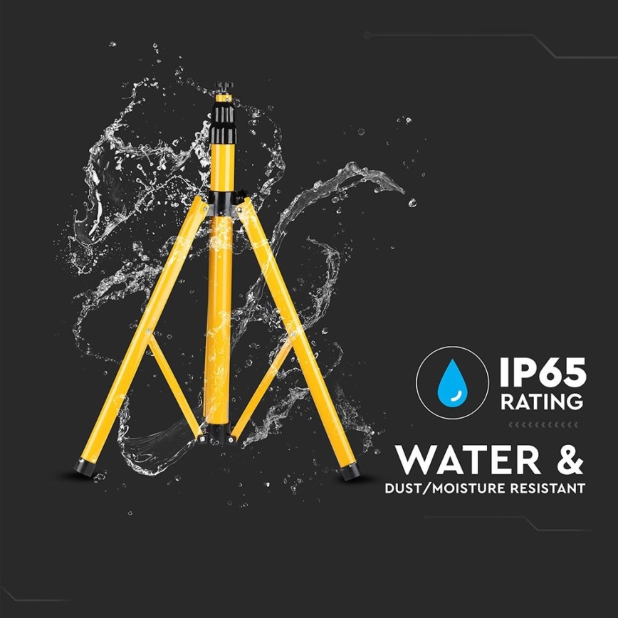 Suport pentru reflectoare 180 cm galben