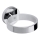 Suport pentru uscător de păr OMEGA 8 x 5,5 cm, argintiu