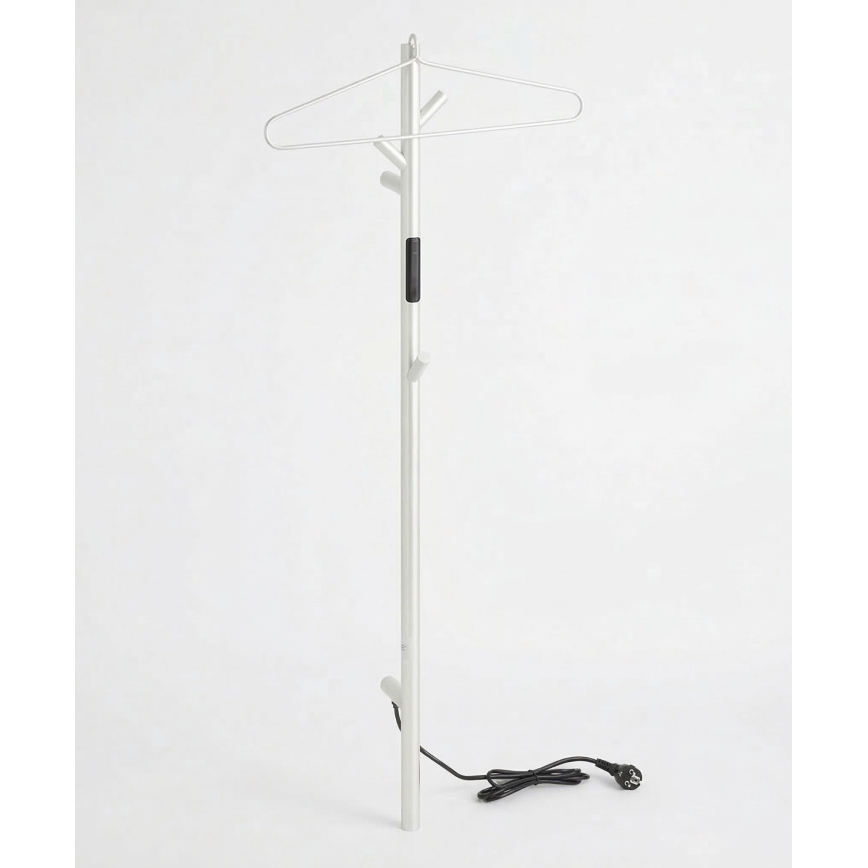 Suport pentru uscător electric de prosoape, 45 x 12,2 cm, alb