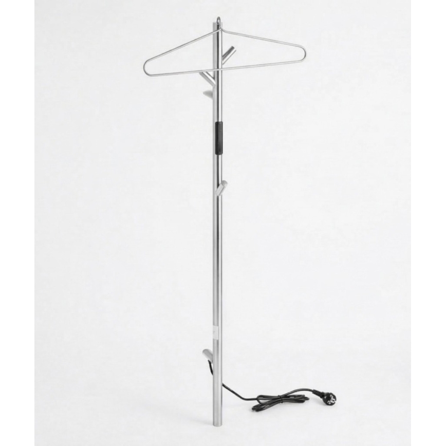 Suport pentru uscător electric de prosoape, 45 x 12,2 cm, oțel inoxidabil