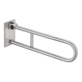 Suport rabatabil 12x22,5 cm inox/argintiu
