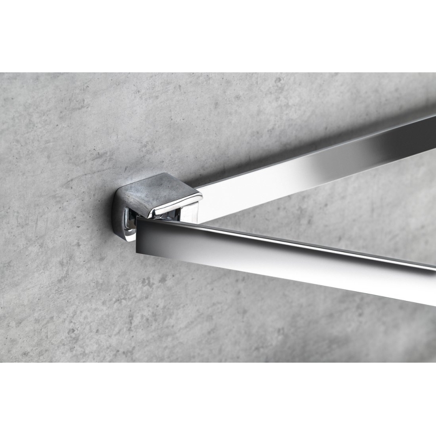 Suport rotativ de perete pentru prosoape Gedy PIRENEI 36 cm crom lucios