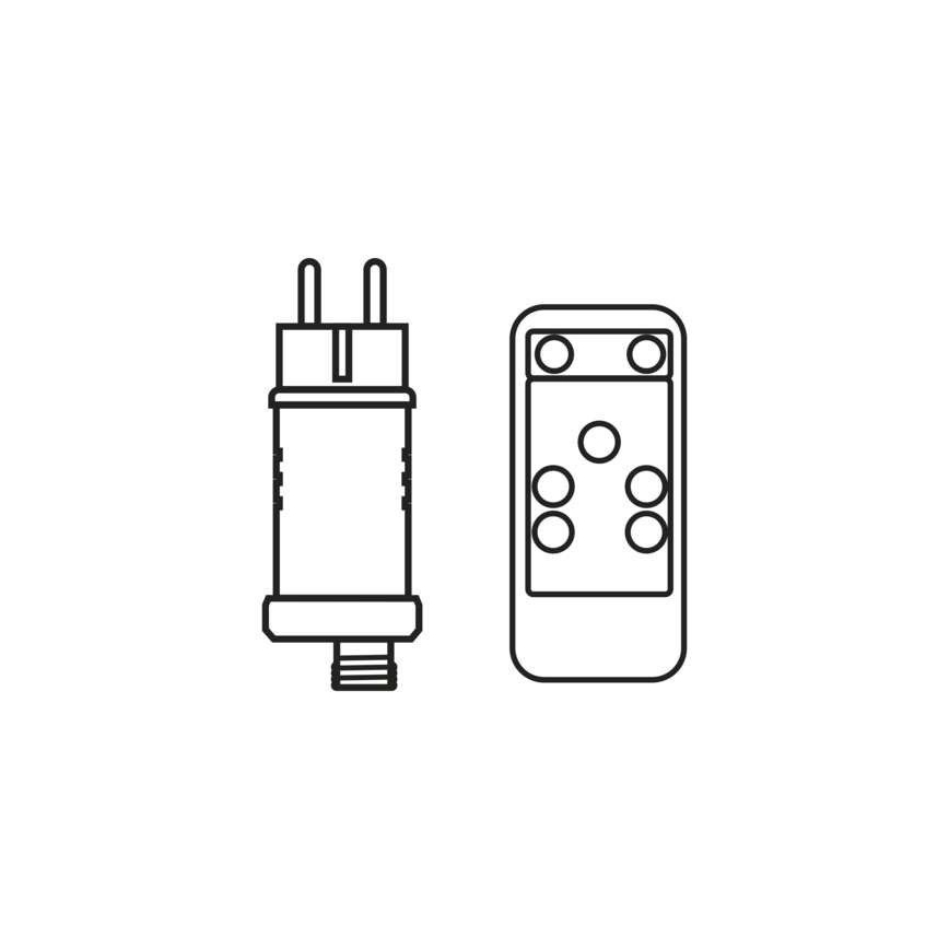 Sursă de alimentare pentru șiruri de lumini de Crăciun conectabile 80V IP44