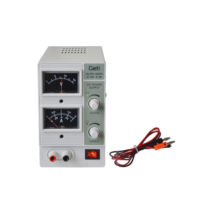 Sursă de laborator 1502A 0-15V/0-2A