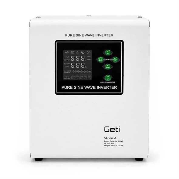 Sursă de rezervă montată pe perete 300W/500VA, undă sinusoidală pură