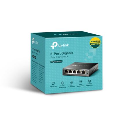 Switch TP-Link Easy Smart Gigabit, 5 porturi