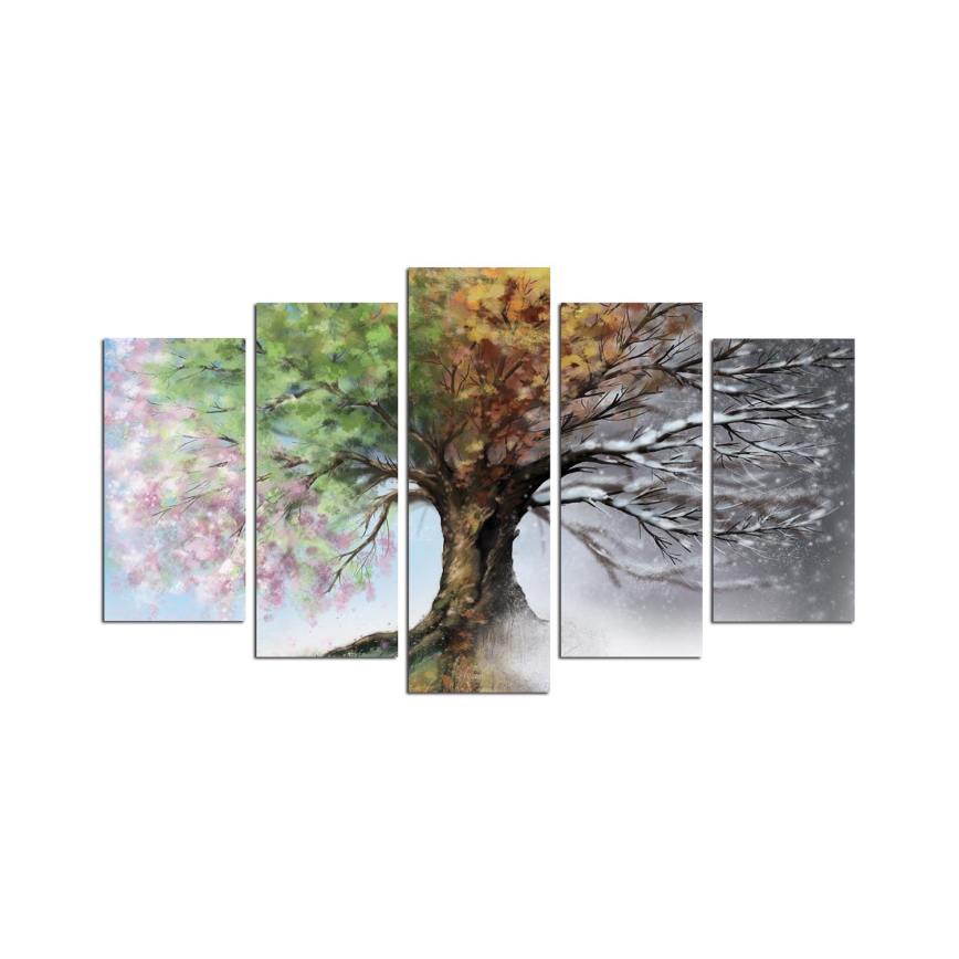 Tablou de perete 5 buc. 110x60 cm pom