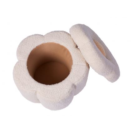 Taburet Childhome FLOWER d. 35 cm crem