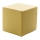 Taburet CUBI 40x40 cm galben