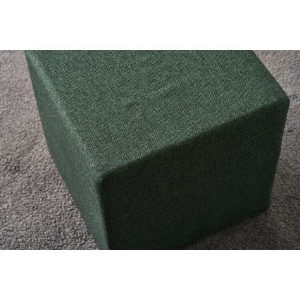 Taburet CUBI 40x40 cm, verde