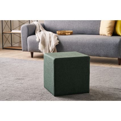 Taburet CUBI 40x40 cm, verde
