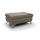 Taburet din piele SALERNO II 66x100 cm maro