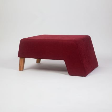 Taburet KATE 40x84 cm roșu