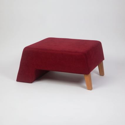 Taburet KATE 40x84 cm roșu