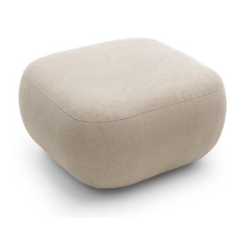 Taburet OLBIA, 75 x 75 cm, bej