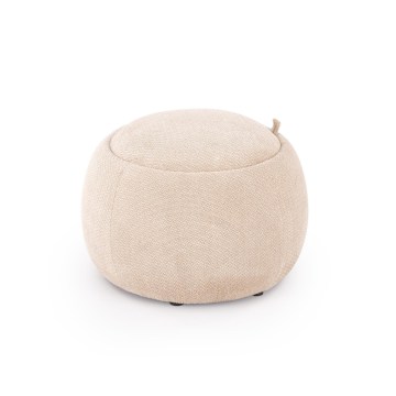 Taburet PAKS Ø 50 cm bej