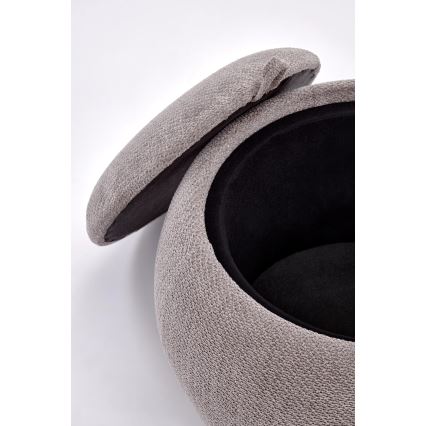Taburet PAKS Ø 50 cm, gri