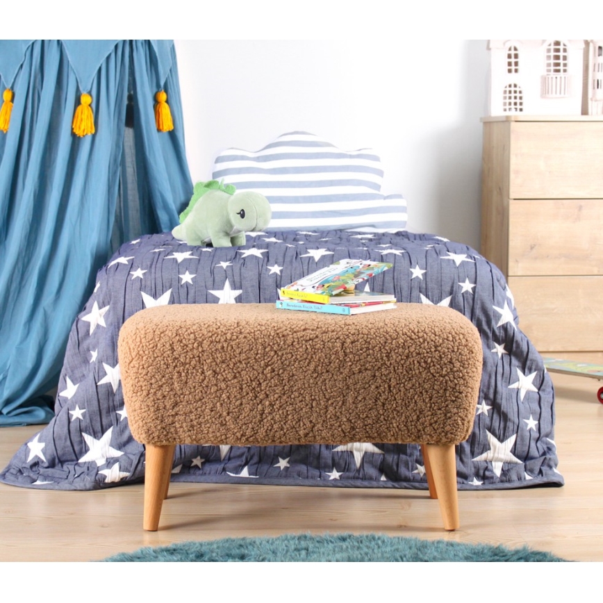 Taburet PIXI, 32 x 61 cm, maro