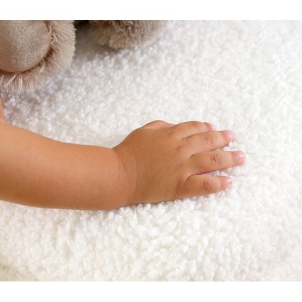 Taburet PIXI, 37 x 61 cm, alb