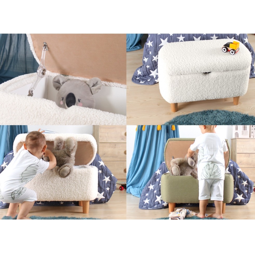 Taburet PIXI 37x61 cm galben