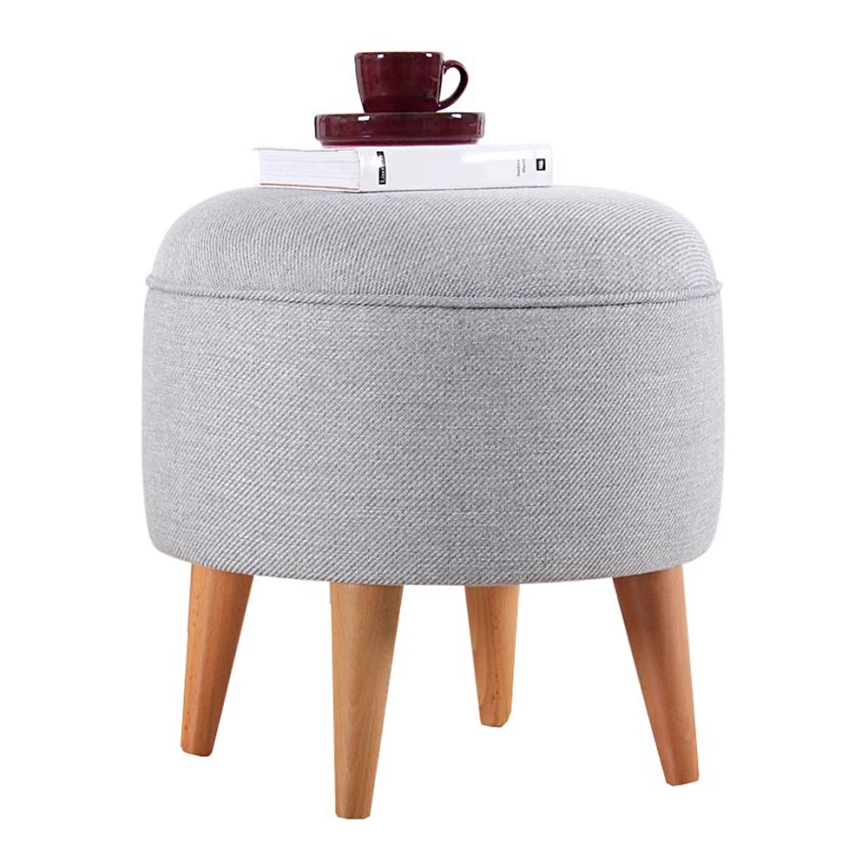 Taburet PIXI, diametru 40 cm, gri