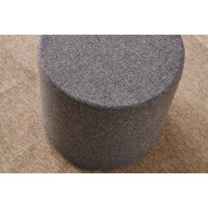 Taburet RONDO, diametru 40 cm, antracit