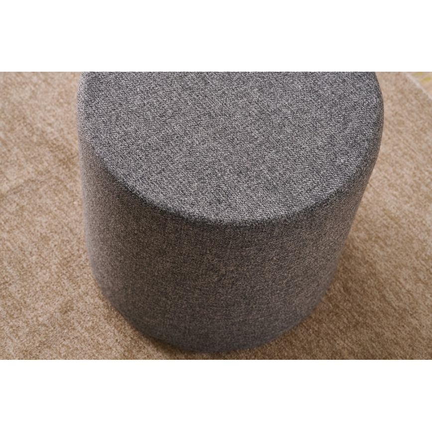 Taburet RONDO, diametru 40 cm, antracit