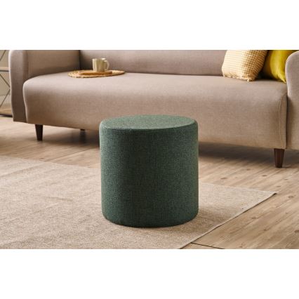 Taburet RONDO, Ø 40 cm, verde