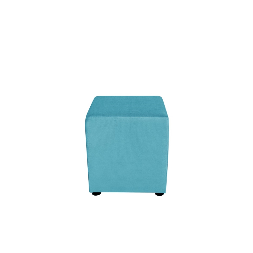 Taburet SIX 40x40 cm, albastru