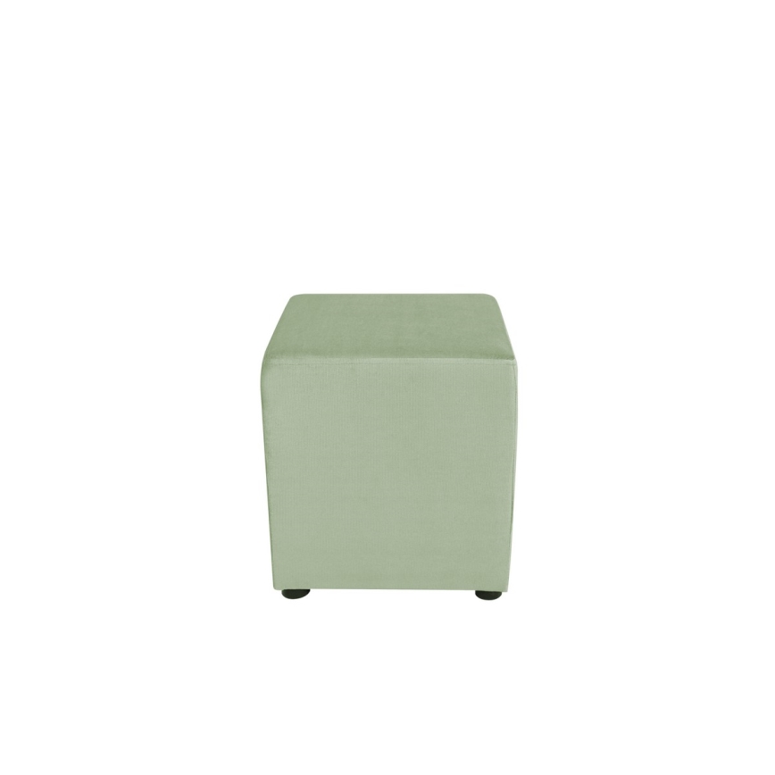 Taburet SIX 40x40 cm, verde deschis