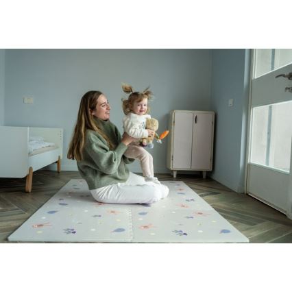 Taf Toys - Covoraș de joacă pentru copii XL Puzzle Grădină