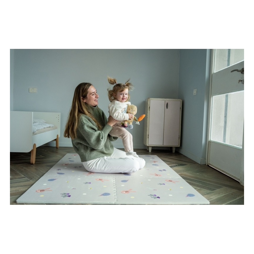 Taf Toys - Covoraș de joacă pentru copii XL Puzzle Grădină