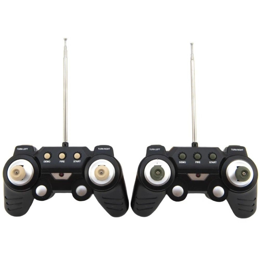 Tanc RC cu telecomandă, alimentare 2xAA, camuflaj