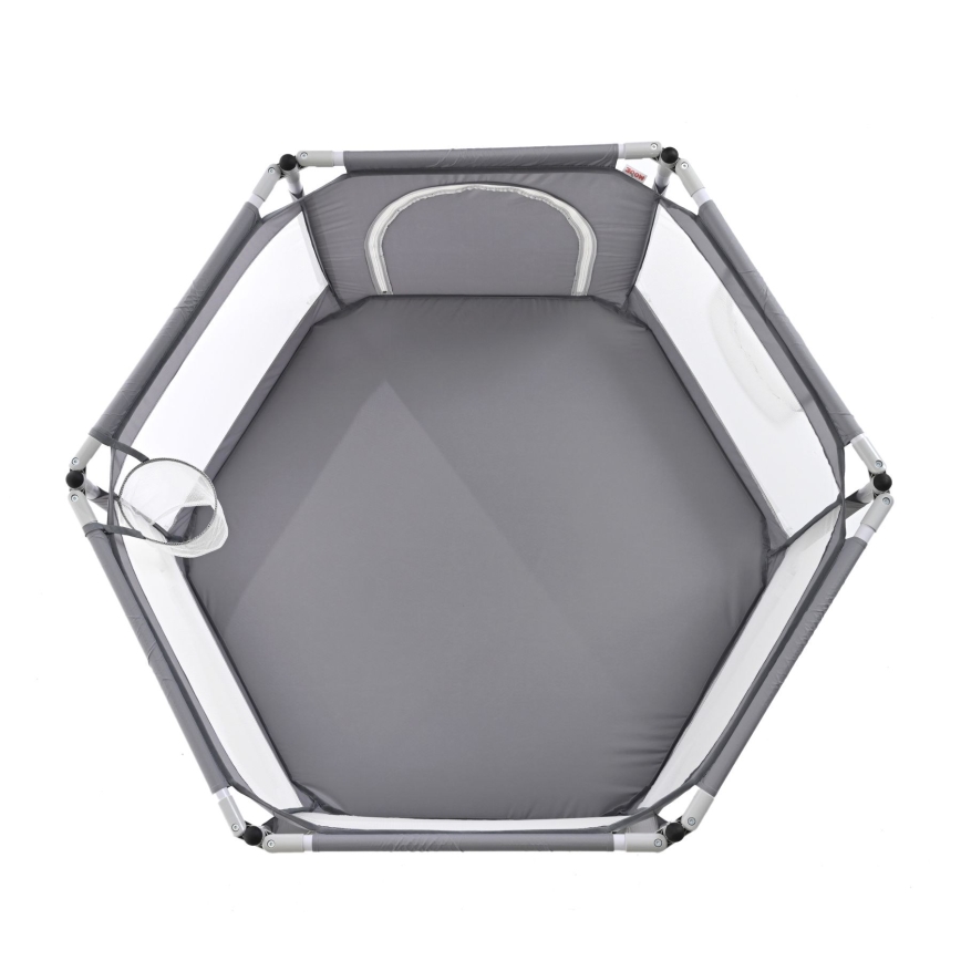 Țarc de joacă 120 cm gri