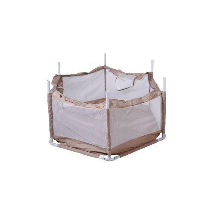 Țarc de joacă 120 cm maro