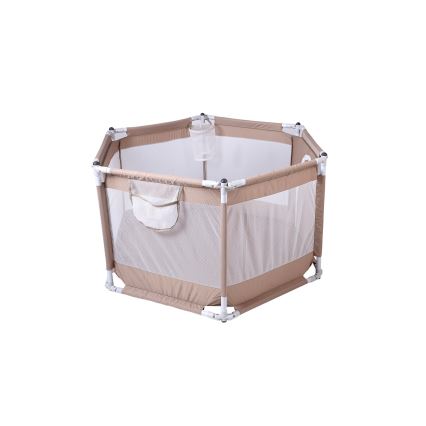 Țarc de joacă 120 cm maro