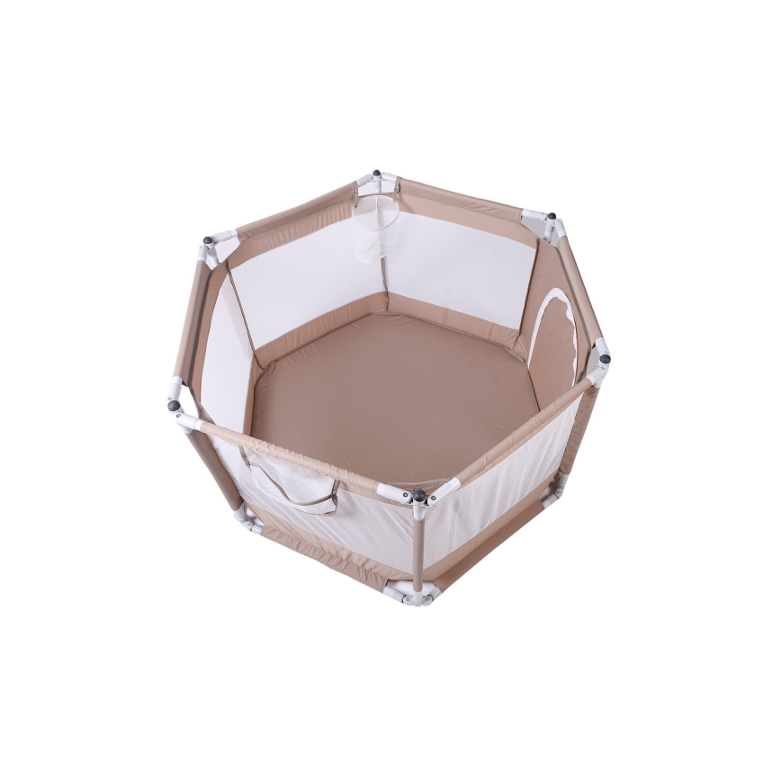 Țarc de joacă 120 cm maro