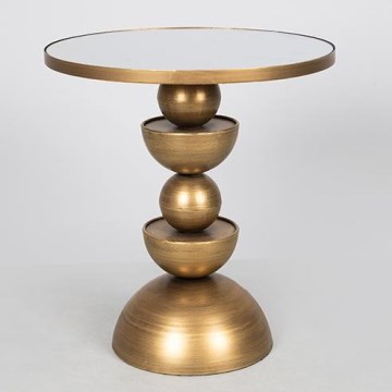 Tavă decorativă 45x40 cm auriu