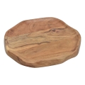 Tavă decorativă Eglo 34,5x37 cm maro