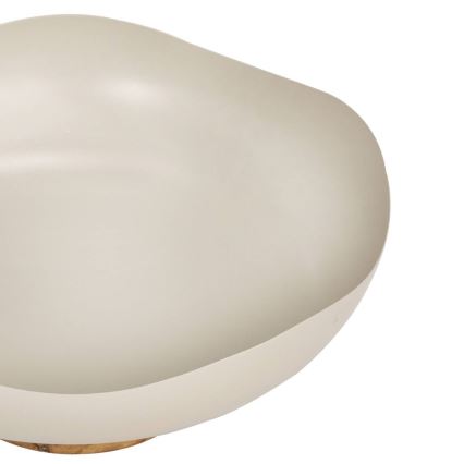 Tavă decorativă Eglo d. 25 cm bej